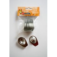 form.616 Ořech, 5,5x3,8cm, 20ks sada, č.616, pocín