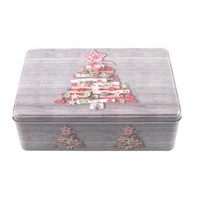 HIT DÓZA NA CUKROVÍ 20x13x6,8CM VÁNOČNÍ MOTIV
