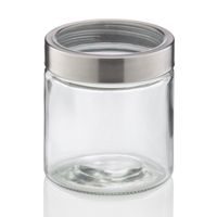 KELA Dóza na potraviny Kara sklo transparentní 12,0cm 11,0cm 0,8l KL-15294