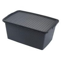 heidrun BOX ÚLOŽNÝ S VÍKEM, 40L, PLAST, 59X39X26CM ASSORT_hamashop