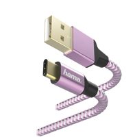 Hama USB 3.0 kabel, typ A - micro B, 1,8 m, modrý