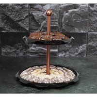 talíř d27,0cm TĚSTOVINY, černý, keramika