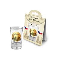 panák 35ml, OLOMOUC RADNICE, DB, sklo