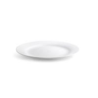 talíř d19cm dezertní, PRAKTIK, bílý porcelán