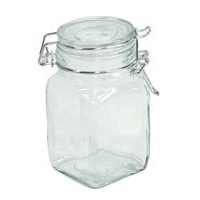 sklen.patent. 275ml- 1ks, 6x6x11,7cm, čtverc., zavař.