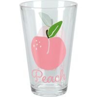 EXCELLENT HOUSEWARE Sklenice 300 ml sada 3 ks růžová Peach KO-170488900ruzo