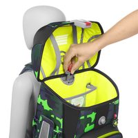 Školní aktovka Step by Step CLOUD, Bagger Rocco - 5 dílný set, AGR certifikát