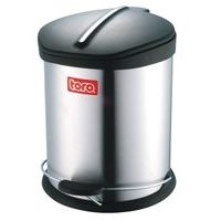 TORO Koš na odpadky s plastovým víkem, objem 5 l, 23 x 27 cm_hamashop