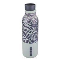 KITCHISIMO TERMOSKA KITCHISIMO 480 ML, ŠEDÁ/LÍSTKY_hamashop