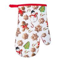 TORO CHŇAPKA KUCHYŇSKÁ VÁNOČNÍ "PERNÍČKY" 19X27CM_hamashop