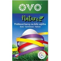 OVO OVO NATURE 3 BARVY, ŽLUTÁ, KARMÍNOVÁ, FIALOVÁ_hamashop