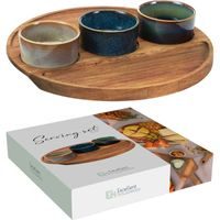 EXCELLENT HOUSEWARE Etažér dvoupatrový porcelánový KO-795880410