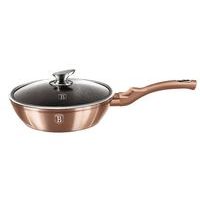 BERLINGERHAUS Pánev hluboká s poklicí 24 cm Rosegold Metallic Line BH-1517