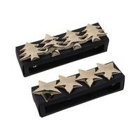 HIT KROUŽEK NA UBROUSKY STROMEK/HVĚZDA, 4KS, RŮŽOVÁ_hamashop