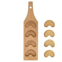 Formička dřevo vytlačované rohlíček 4