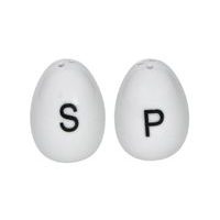 slánka+pepřenka S+P, MINISET, bílý porcelán