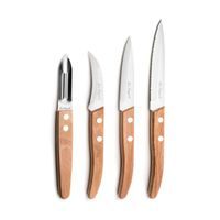 Amefa SADA NOŽŮ 4KS PŘÍRODNÍ DŘEVO_hamashop