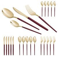 BERLINGERHAUS Sada příborů nerez 24 ks leštěná Burgundy - Champagne BH-3072