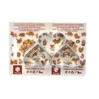 vykr.NR 0895 Srdce m., 4,1cm, 3ks /b.SKIN/