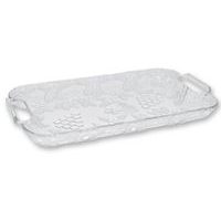 podnos 28x17cm KRYSTAL, brus, plast