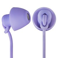Thomson sluchátka s mikrofonem EAR3005, silikonové špunty, fialová