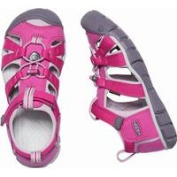 Sandály KEEN SEACAMP II CNX YOUTH rainbow/festival fuchsia