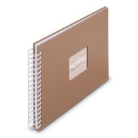 Hama album klasické spirálové FINE ART 28x24 cm, 50 stran, mousse, bílé listy