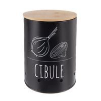 Dóza pr. 13 cm Cibule BLACK