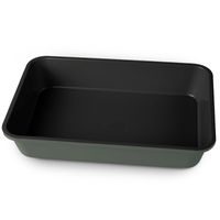 BERLINGERHAUS Plech na pečení hluboký s titanovým povrchem 40 x 28 cm Matte Green Collection BH-7902
