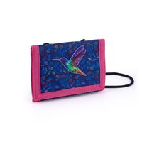 Dětská textilní peněženka Kolibřík