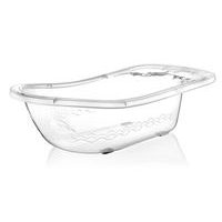vanička 89x50x28cm transpar., 50l, zátka, plast