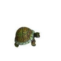 dekorace ŽELVA stojící 6,5x8,5cm, v.5cm, DB, polyresin