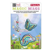 Vyměnitelný blikající obrázek Magic Mags Flash Delfín k aktovkám Step by Step SPACE, CLOUD a KID