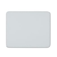 Hama podložka pod myš s koženým designem, bílá