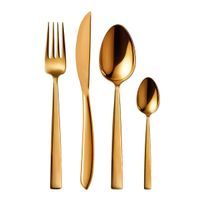 Jídelní příbory Gold 24 dílů