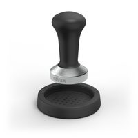 Barista tamper na kávu s podložkou, 51 mm, nerez