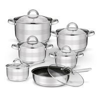 sada nádobí 12-díl. ROGER (r16, hr.16,18,20,24, p24+po6) NR,ind.