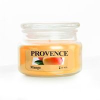 Provence SVÍČKA VE SKLE S VÍČKEM 200G MANGO_hamashop