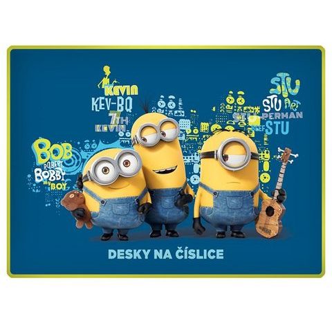 DOSKY NA ČÍSLICE MINIONS
