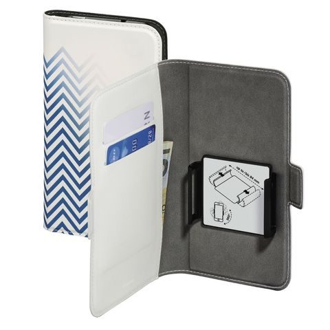 HAMA SMART MOVE-BLURRED LINES, POUZDRO NA MOBIL, XXL (5,2"-5,8"), MODRÉ