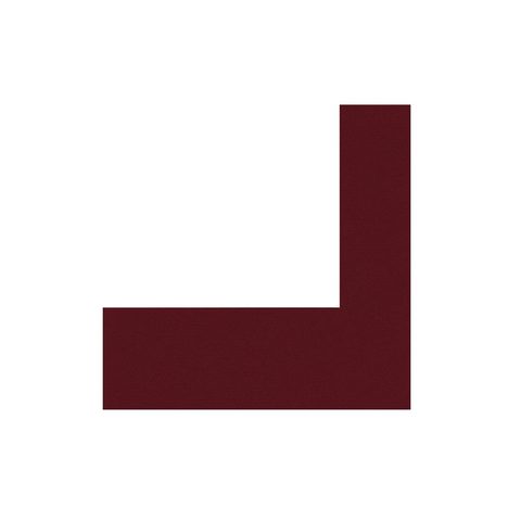 HAMA PREMIUM PASSEPARTOUT, BRICK RED, 40 X 50 CM