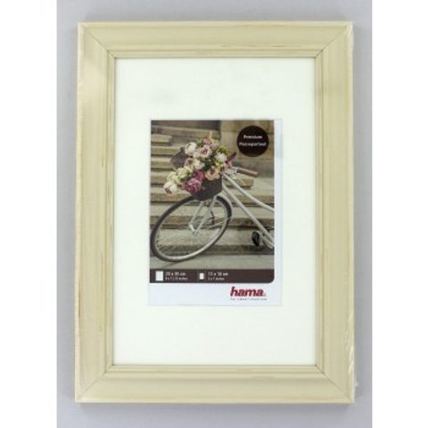 HAMA RÁMEČEK DŘEVĚNÝ VÉLO, KRÉMOVÁ, 20 X 30 CM
