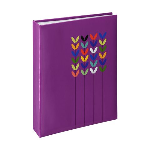 HAMA ALBUM MEMO BLOSSOM 10X15/200, FIALOVÁ, POPISOVÉ ŠTÍTKY