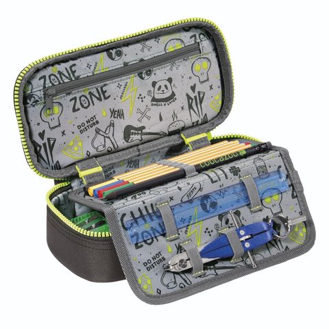 PENÁL COOCAZOO PENCILDENZEL TECCHECK NEON YELLOW