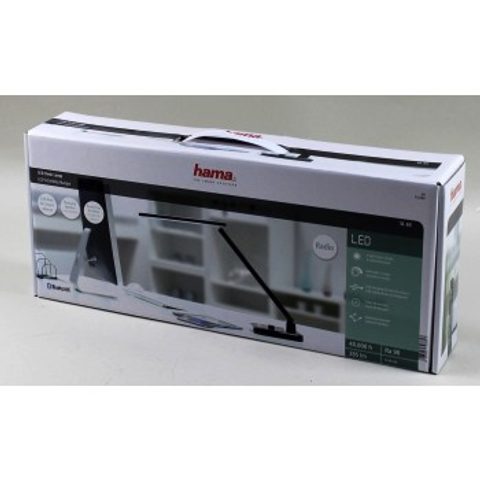 HAMA SL 60 LED DESK LAMP, RADIO/BLUETOOTH/HANDS-FREE SYSTEM/MULTI-COLOUR
