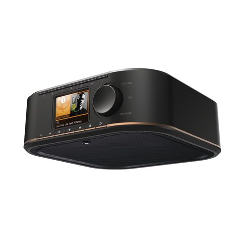 HAMA INTERNETOVÉ RÁDIO IR350M, INTERNET RÁDIO/MULTIROOM/APP OVLÁDÁNÍ UNDOK, ČERNÉ