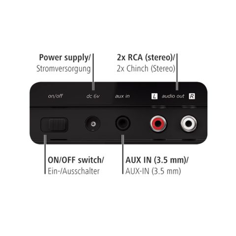 HAMA DIGITÁLNY TUNER DT60, DAB+/FM/BLUETOOTH