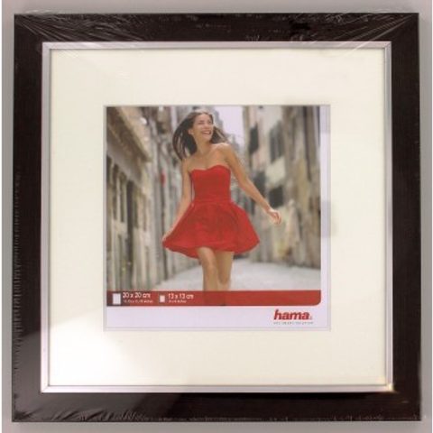 HAMA RÁMEČEK PLASTOVÝ PORTO, OŘECH, 20X20 CM