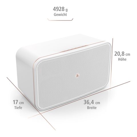 HAMA SMART REPRODUKTOR SIRIUM2100AMBT, ALEXA/BLUETOOTH, BÍLÝ