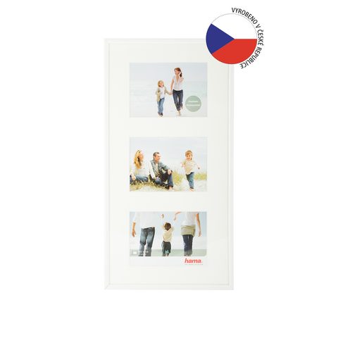 HAMA RÁMEČEK PLASTOVÝ GALERIE MADRID, BÍLÁ, 23X45 CM/3